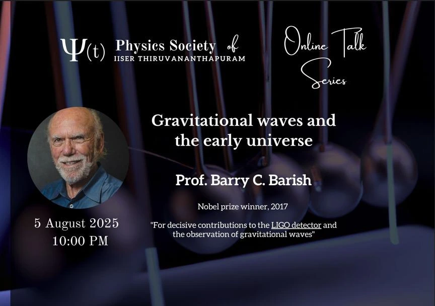 Online Meeting with Prof. Barry C. Barish