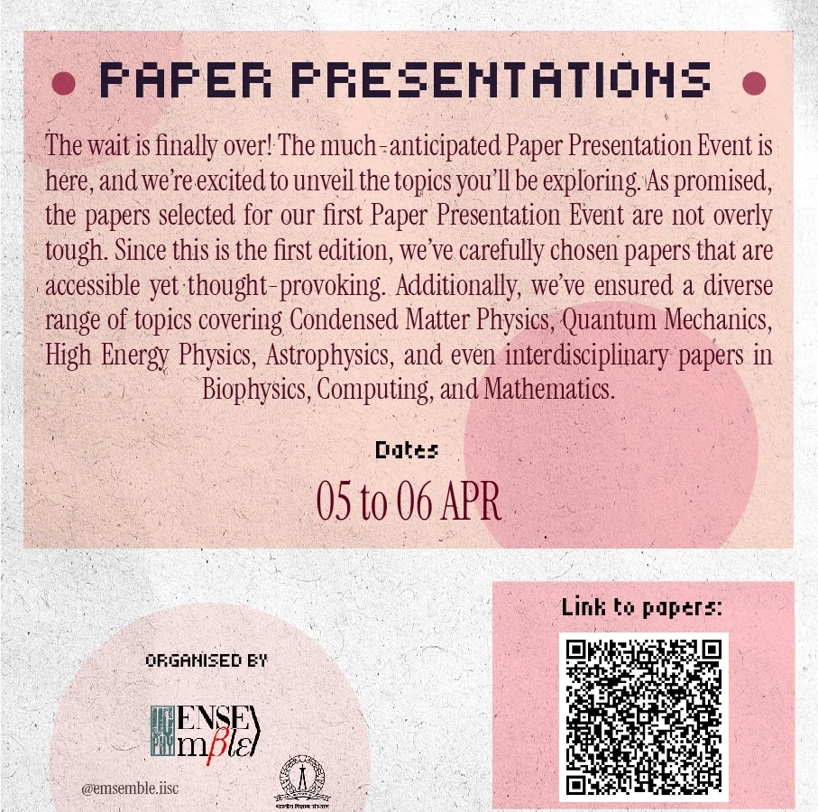 Paper Presentation