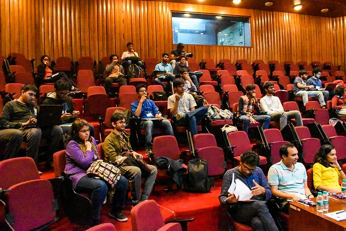 The participants and visitors