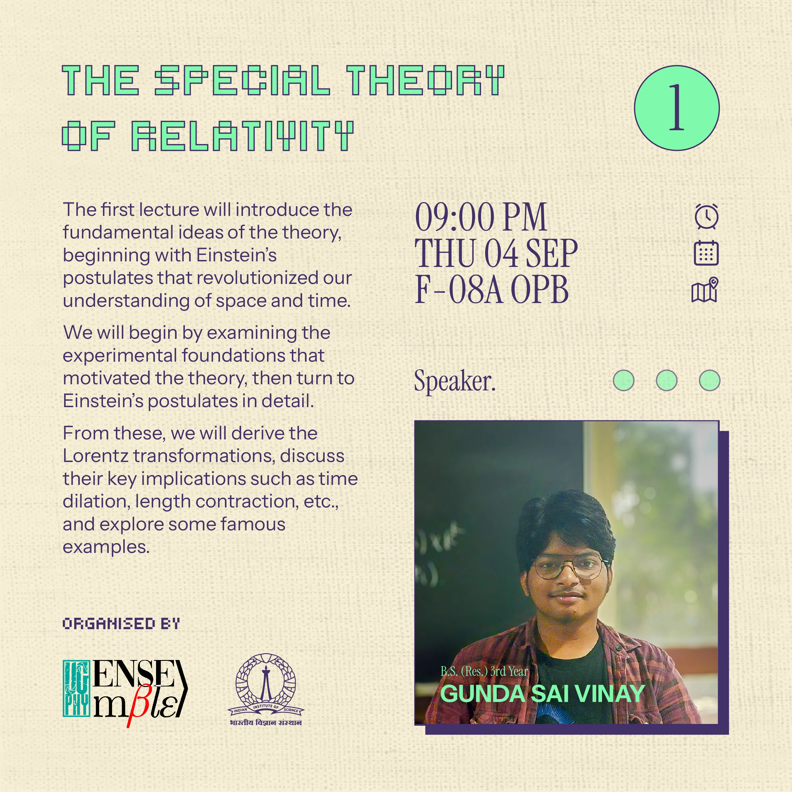 Special Relativity 1